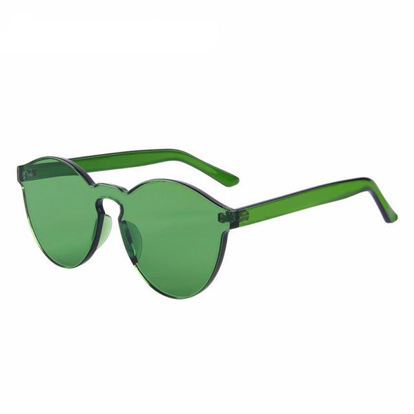 Integrated Candy Color Women's Sunglasses