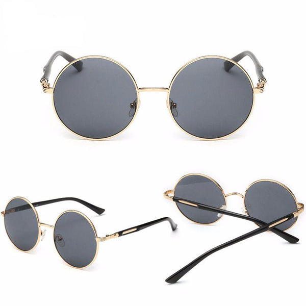 Vintage Luxury Round Women's Sunglasses