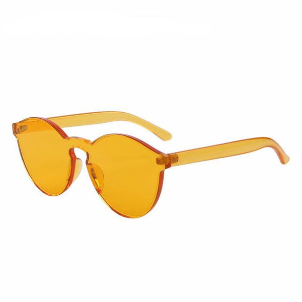 Integrated Candy Color Women's Sunglasses