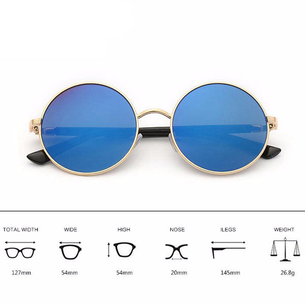 Vintage Luxury Round Women's Sunglasses