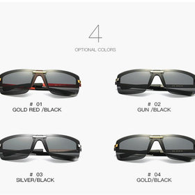 Luxury Rimless Men's Sunglasses