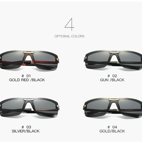 Luxury Rimless Men's Sunglasses