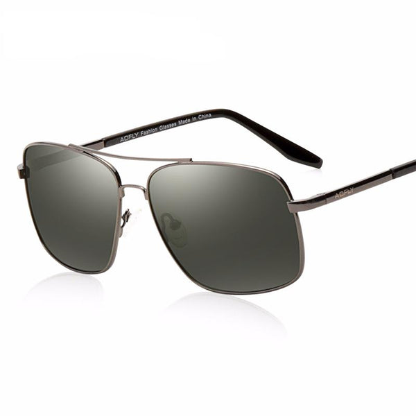 Double Bridge Men's Polarized Sunglasses