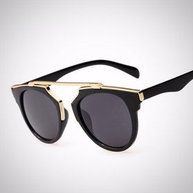Retro Mirror Women''s Cat Eye Sunglasses