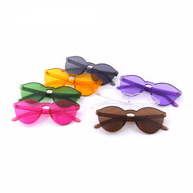 Integrated Candy Color Women's Sunglasses