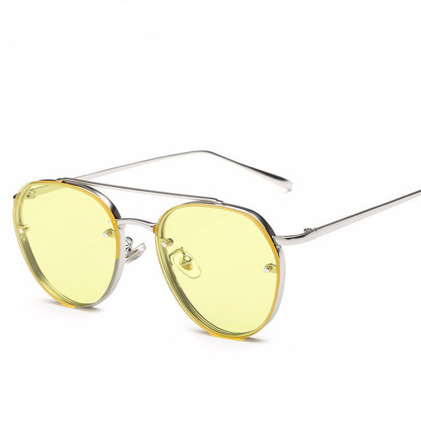 Vintage Round Men's Sunglasses