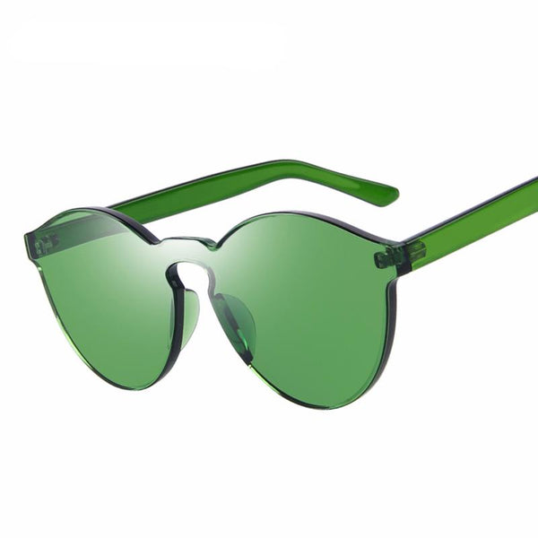 Integrated Candy Color Women's Sunglasses