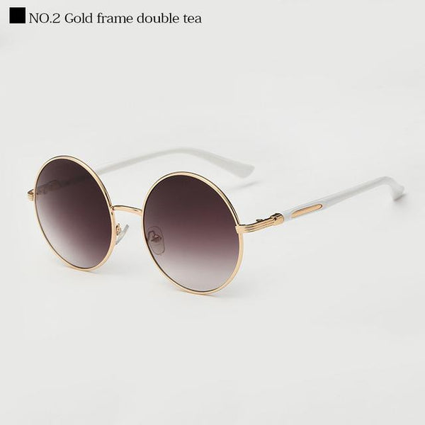 Vintage Luxury Round Women's Sunglasses