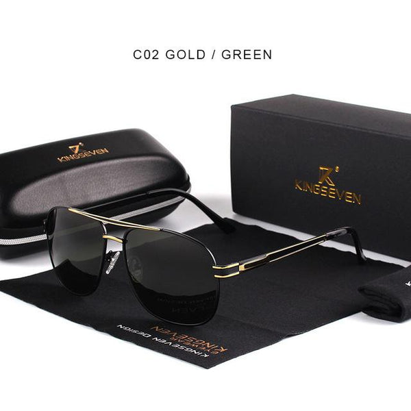 Vintage Pilot Brand Designer Men's Sunglasses