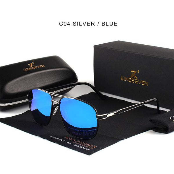 Vintage Pilot Brand Designer Men's Sunglasses