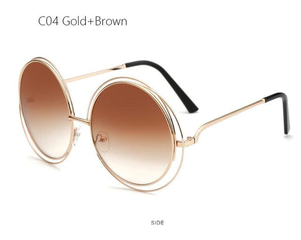Oversized Round Women's Sunglasses