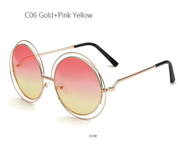 Oversized Round Women's Sunglasses