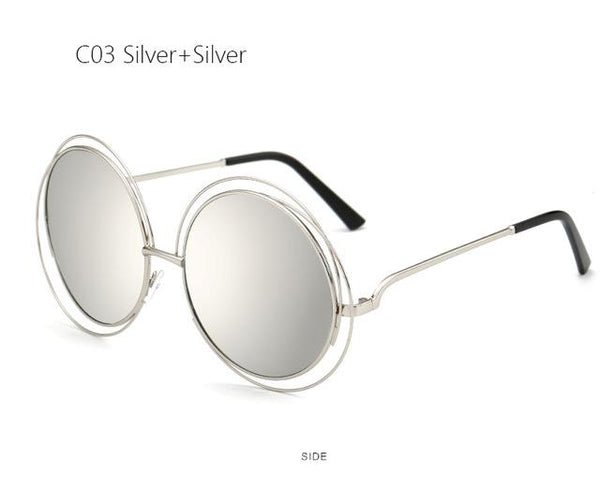 Oversized Round Women's Sunglasses